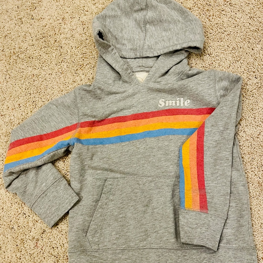 PEEK boutique kids hoodie SZ 6-7